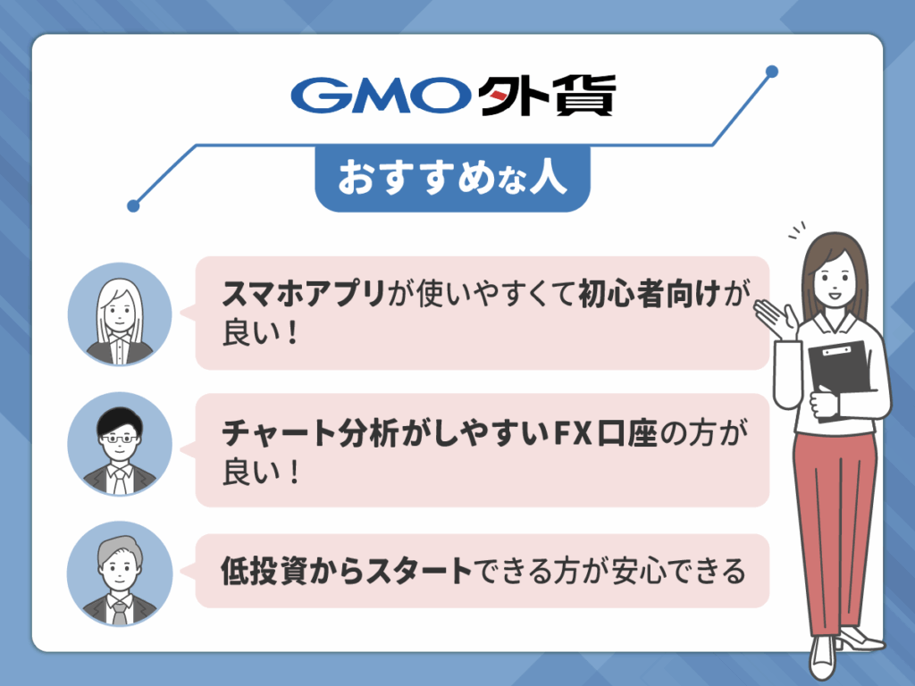 GMO外貨はスマホアプリのUI/UXが魅力的なFX口座