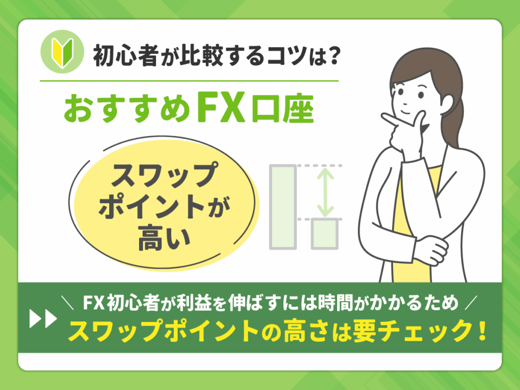 スワップポイントが高い